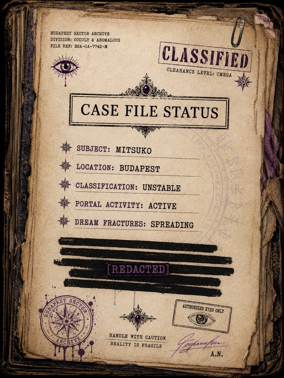 The recovered grimoire — page 7